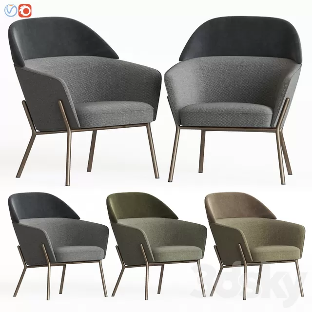 Armchair 3D Models – 0575