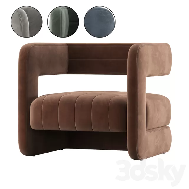 Armchair 3D Models – 0579