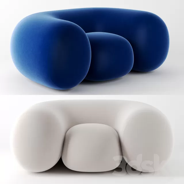 Armchair 3D Models – 0588