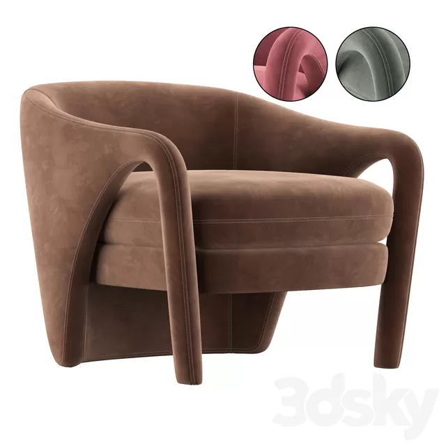 Armchair 3D Models – 0597