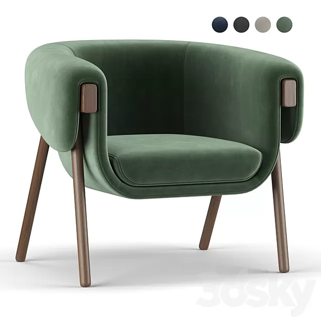 Armchair 3D Models – 0659