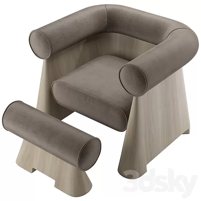 Armchair 3D Models – 0691