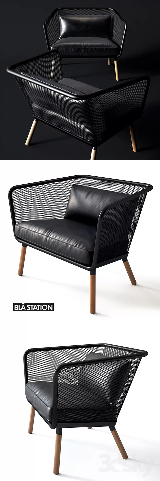 Armchair 3D Models – 0735 Armchair 3D Models – 0735