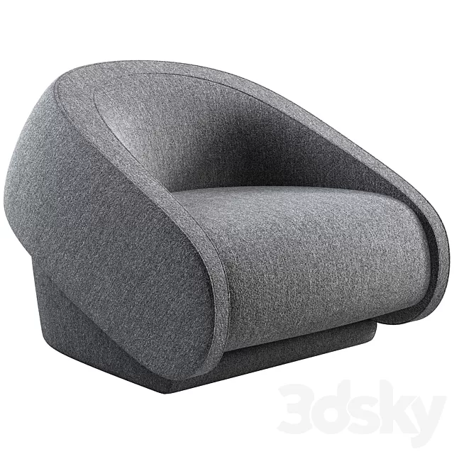 Armchair 3D Models – 0744 Armchair 3D Models – 0744
