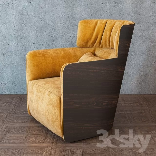 Armchair 3D Models – 0808 Armchair 3D Models – 0808