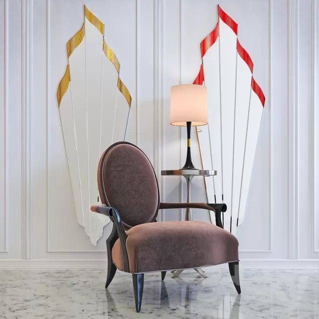 Armchair 3D Models – 0880 Armchair 3D Models – 0880