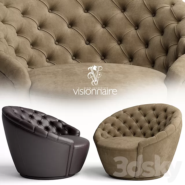 Armchair 3D Models – Armchair Agon Visionnaire Armchair 3D Models – Armchair Agon Visionnaire