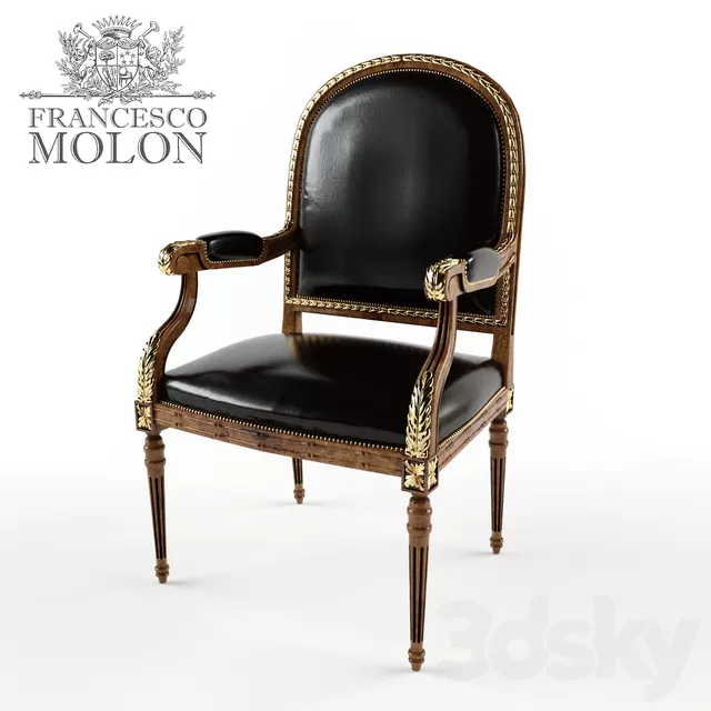 Armchair 3D Models – ArmchairFrancescoMolon Armchair 3D Models – ArmchairFrancescoMolon