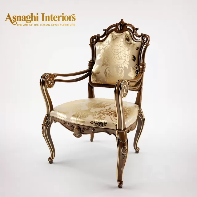 Armchair 3D Models – Asnaghi Robert Armchair Armchair 3D Models – Asnaghi Robert Armchair