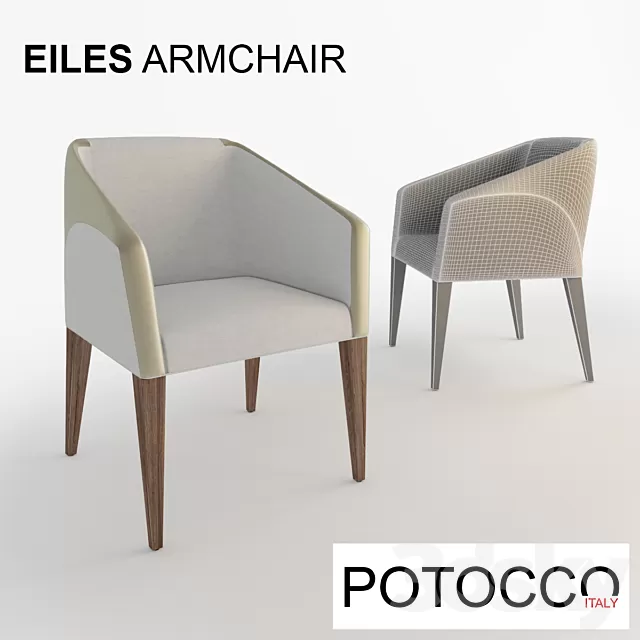 Armchair 3D Models – Elies Armchair Armchair 3D Models – Elies Armchair