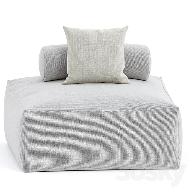 Armchair 3D Models – Panama Armchair “sack type” By Filippo Ghezzani