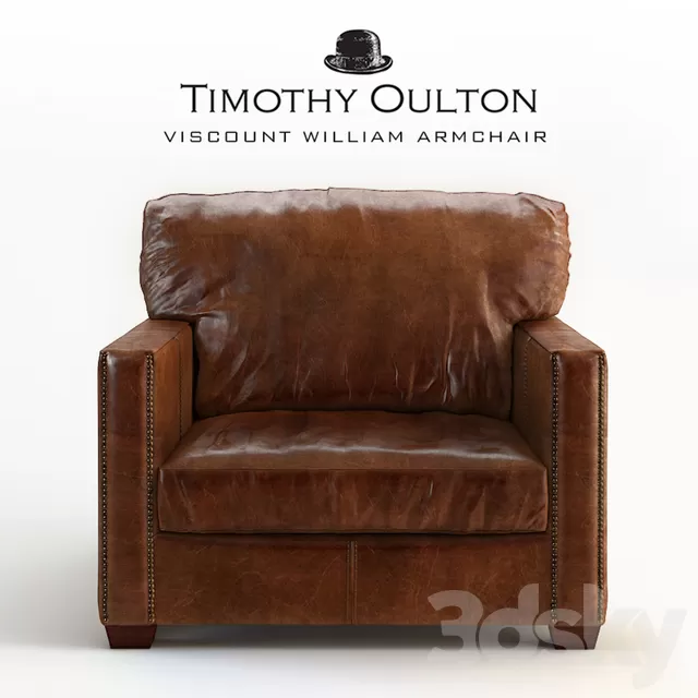 Armchair 3D Models – Viscount William Armchair