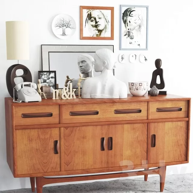 Sideboard – Chest of Drawers – 3D Models – 0031