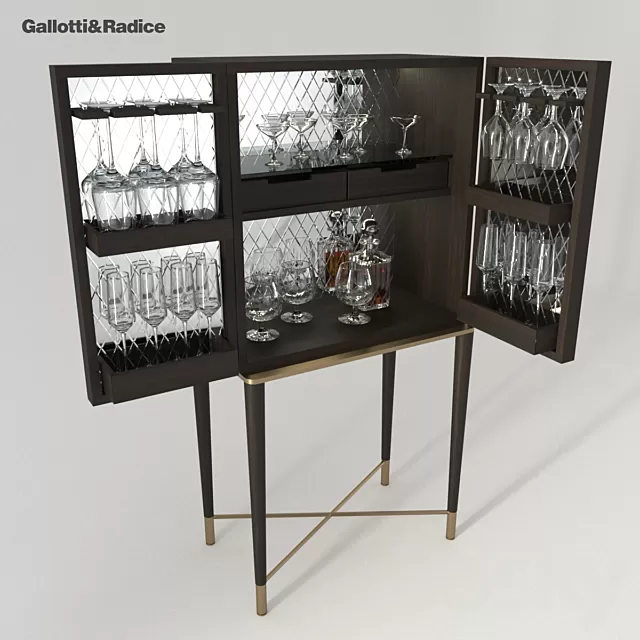 Sideboard – Chest of Drawers – 3D Models – 0121