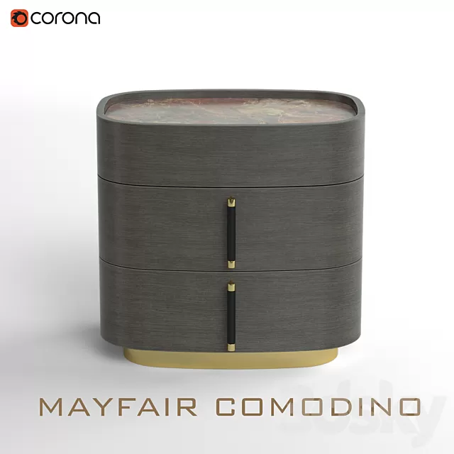 Sideboard – Chest of Drawers – DAYTONA. Mayfair Comodino 3D Model