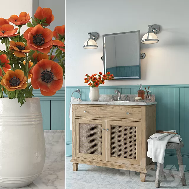 Sideboard – Chest of Drawers – Potterybarn bath set