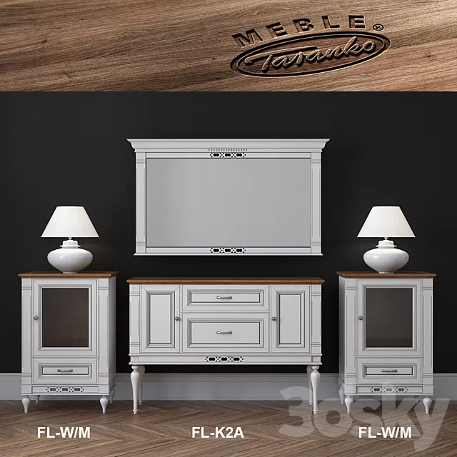 Wardrobe – Display Cabinets – 3D Models – 0086