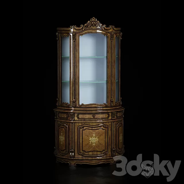 Wardrobe – Display Cabinets – 3D Models –  Showcase