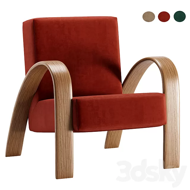 Armchair 3D Models – 0708