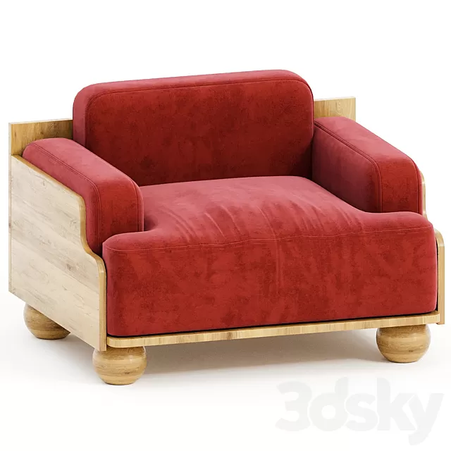 Armchair 3D Models – 0719