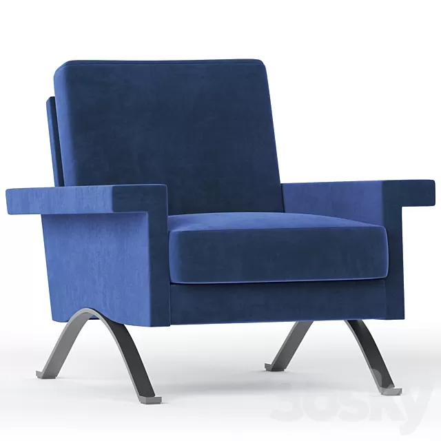 Armchair 3D Models – 0734 Armchair 3D Models – 0734