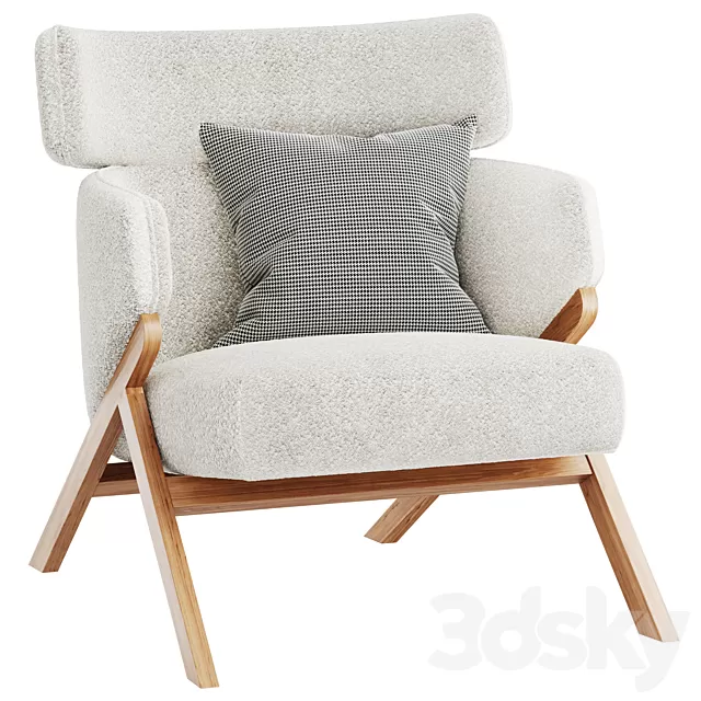Armchair 3D Models – 0736 Armchair 3D Models – 0736