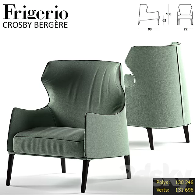 Armchair 3D Models – 0787 Armchair 3D Models – 0787