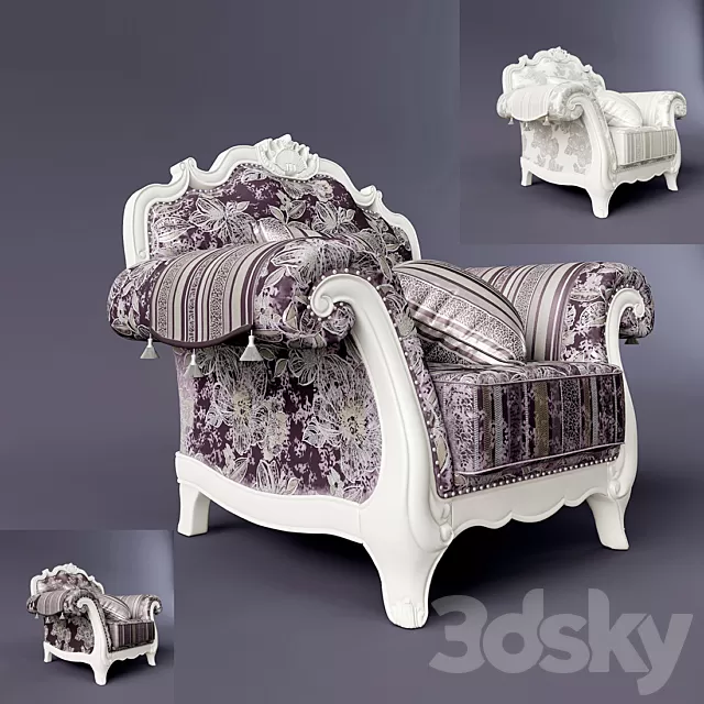 Armchair 3D Models – 0816 Armchair 3D Models – 0816