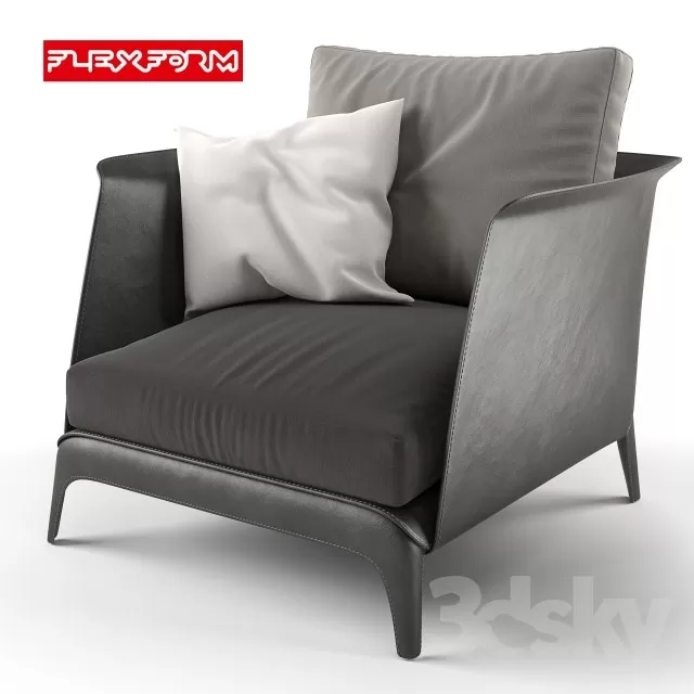 Armchair 3D Models – 0818 Armchair 3D Models – 0818