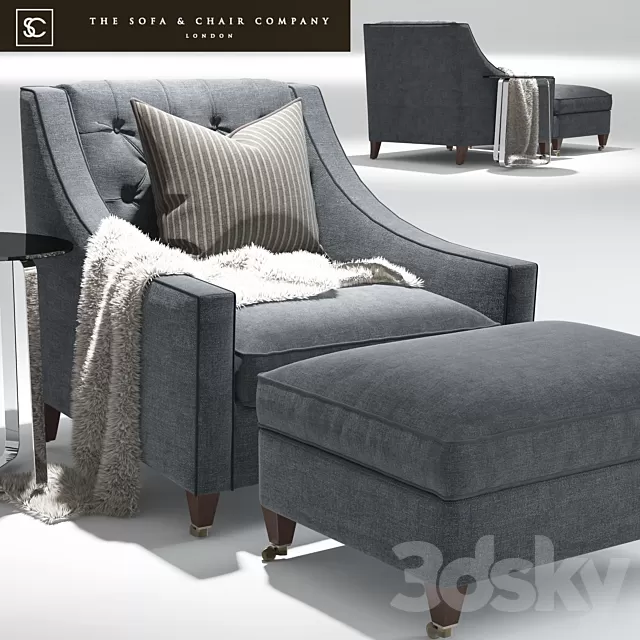 Armchair 3D Models – 0820 Armchair 3D Models – 0820