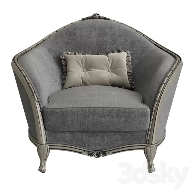 Armchair 3D Models – 0833 Armchair 3D Models – 0833