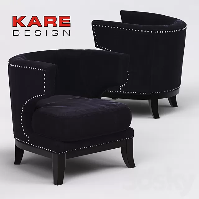 Armchair 3D Models – 0850 Armchair 3D Models – 0850