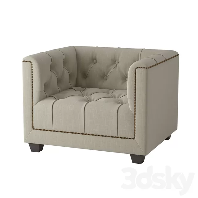 Armchair 3D Models – 0861 Armchair 3D Models – 0861