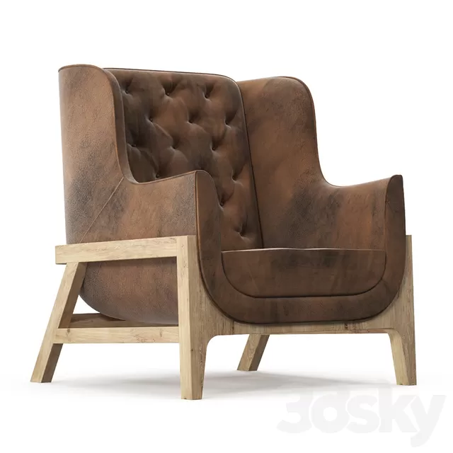 Armchair 3D Models – 0864 Armchair 3D Models – 0864
