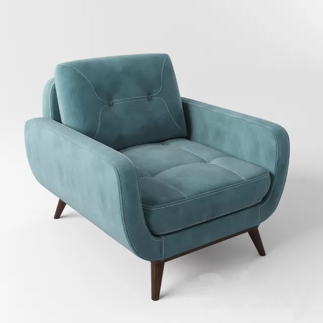 Armchair 3D Models – 0870 Armchair 3D Models – 0870