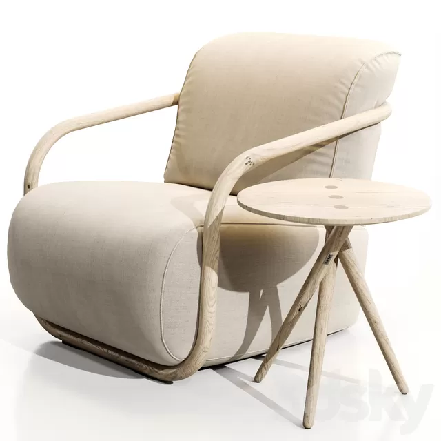 Armchair 3D Models – 0877 Armchair 3D Models – 0877