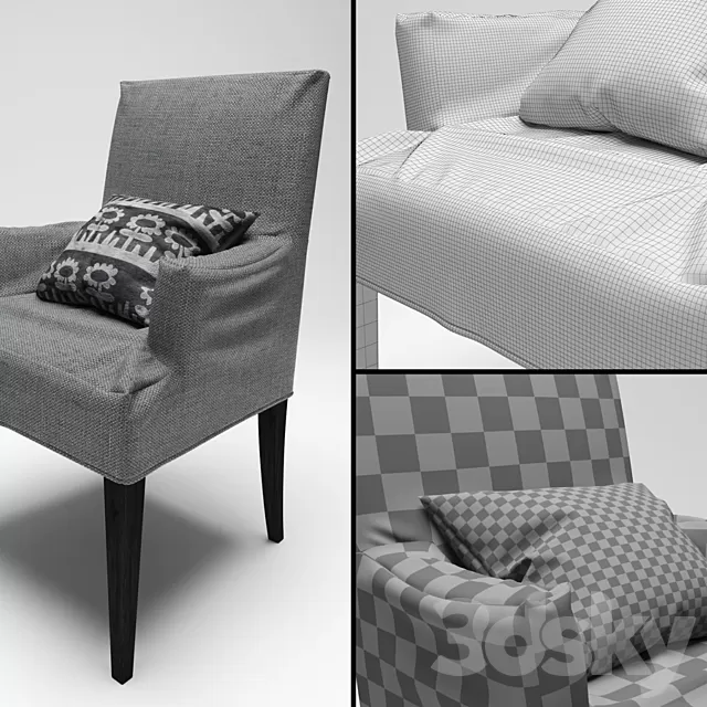 Armchair 3D Models – armchair cover Armchair 3D Models – armchair cover