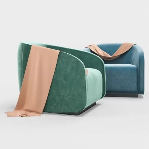Armchair 3D Models – Armchair Fanny by Fendi Casa Armchair 3D Models – Armchair Fanny by Fendi Casa