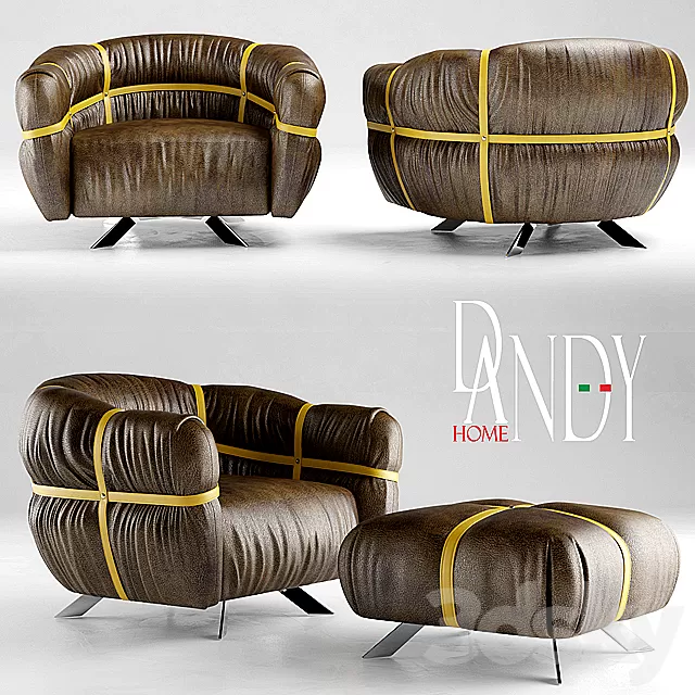 Armchair 3D Models – Armchair gamma dandy home CROSSOVER Armchair 3D Models – Armchair gamma dandy home CROSSOVER