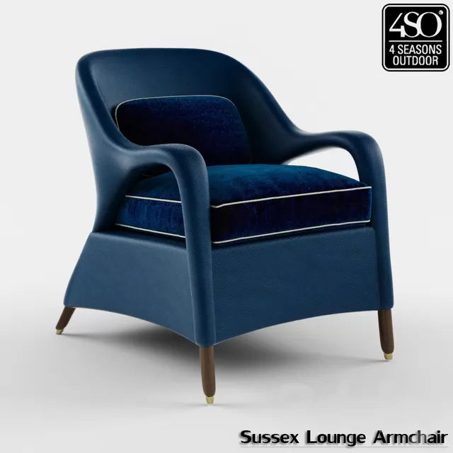 Armchair 3D Models – Armchair Sussex Lounge Armchair 3D Models – Armchair Sussex Lounge