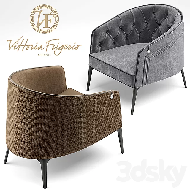 Armchair 3D Models – Armchairs Vittoria Frigerio descrizione Armchair 3D Models – Armchairs Vittoria Frigerio descrizione