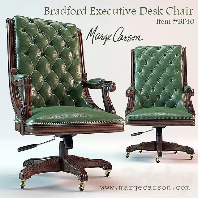 Armchair 3D Models – Bradford Executive Desk Chair Armchair 3D Models – Bradford Executive Desk Chair