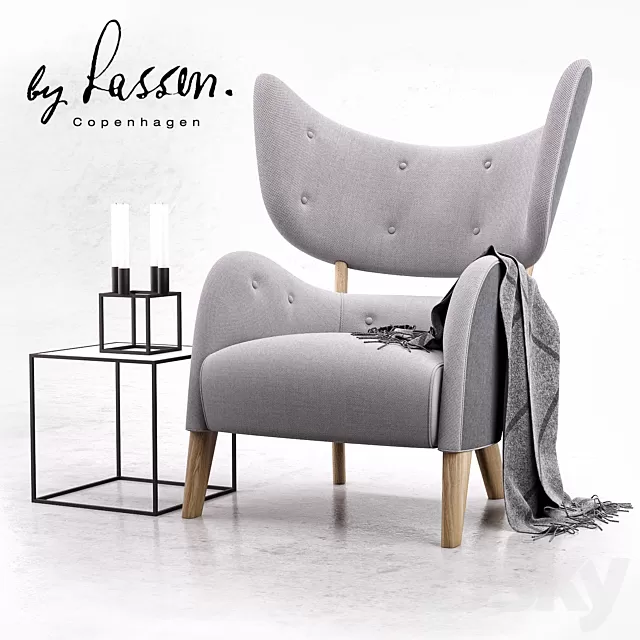 Armchair 3D Models – By Lassen My Own Chair Armchair 3D Models – By Lassen My Own Chair