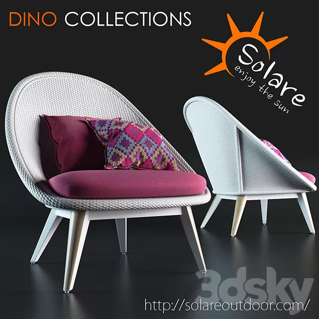 Armchair 3D Models – Dino collections armchair Armchair 3D Models – Dino collections armchair