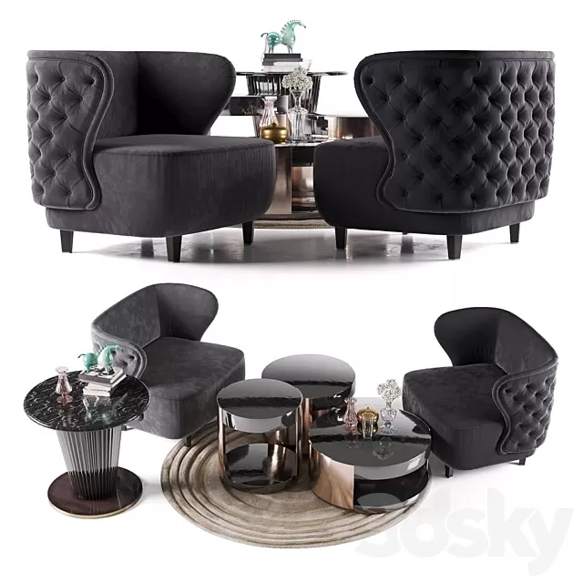 Armchair 3D Models – Heritage Annabelle 3d Model Armchair 3D Models – Heritage Annabelle 3d Model