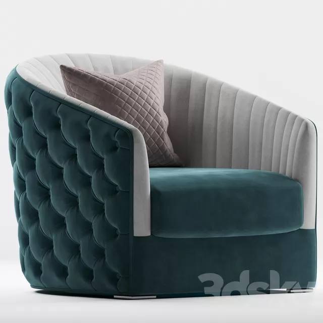 Armchair 3D Models – Lucilla – B