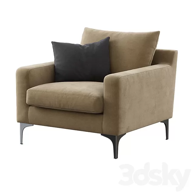 Armchair 3D Models – Made Mendini Armchair