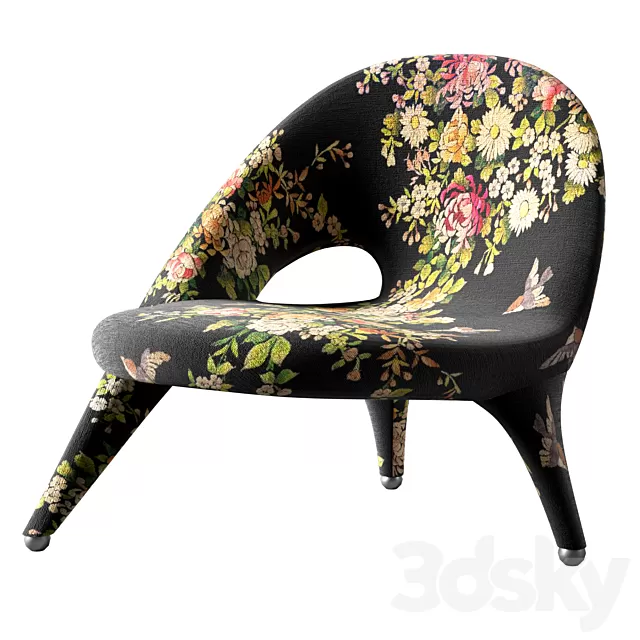 Armchair 3D Models – Matrix Arabesque armchair