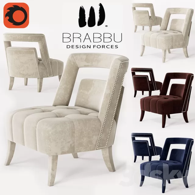 Armchair 3D Models – NAJ ARMCHAIR