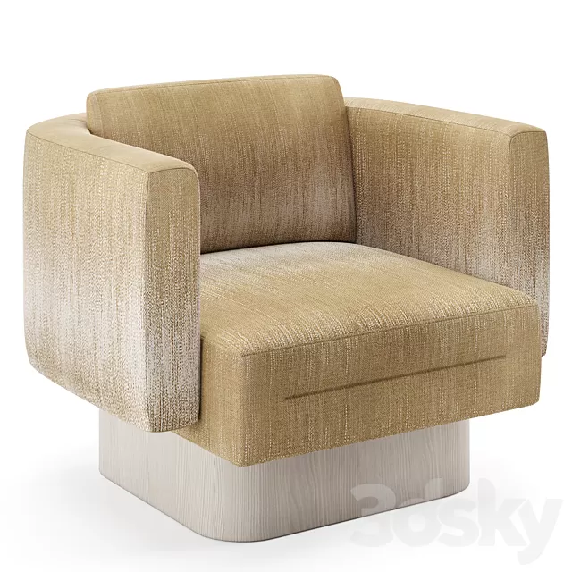Armchair 3D Models – Nashville Armchair